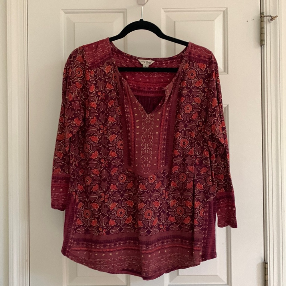3/4 sleeve tunic